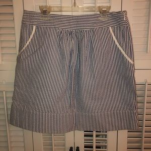 Seersucker Skirt